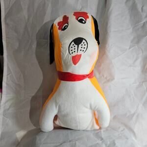 Vintage Plush Stuffed Dog is a Carnival or Fair Prize Toy